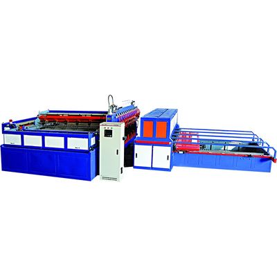 150Kva barrière 3D With Bending de Mesh Welding Machine de fil du poids 9t 2D