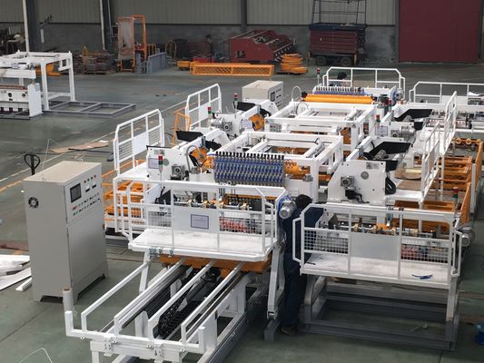 Solution automatique de support de palette de Mesh Welding Machine For Goods de fil entièrement de 500mm
